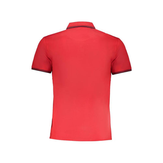 Red Cotton Polo Shirt