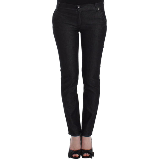 Chic Black Skinny Jeans - Elegant & Slim Fit