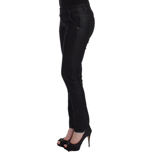 Chic Black Skinny Jeans - Elegant & Slim Fit