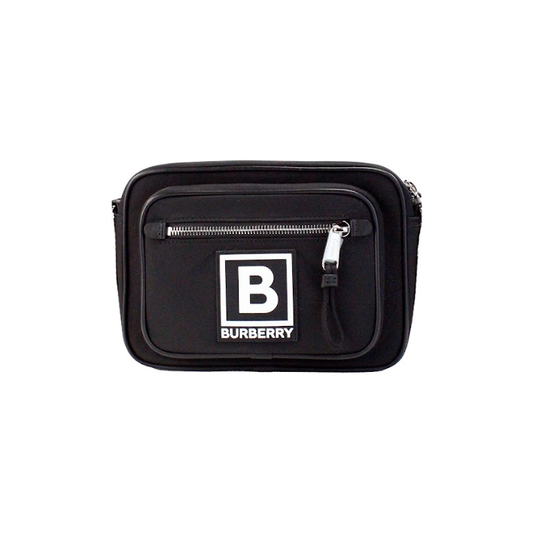 Paddy Small Black Nylon Logo Camera Belt Fanny Pack Bag