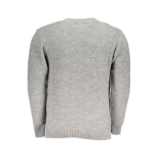 Gray Fabric Sweater