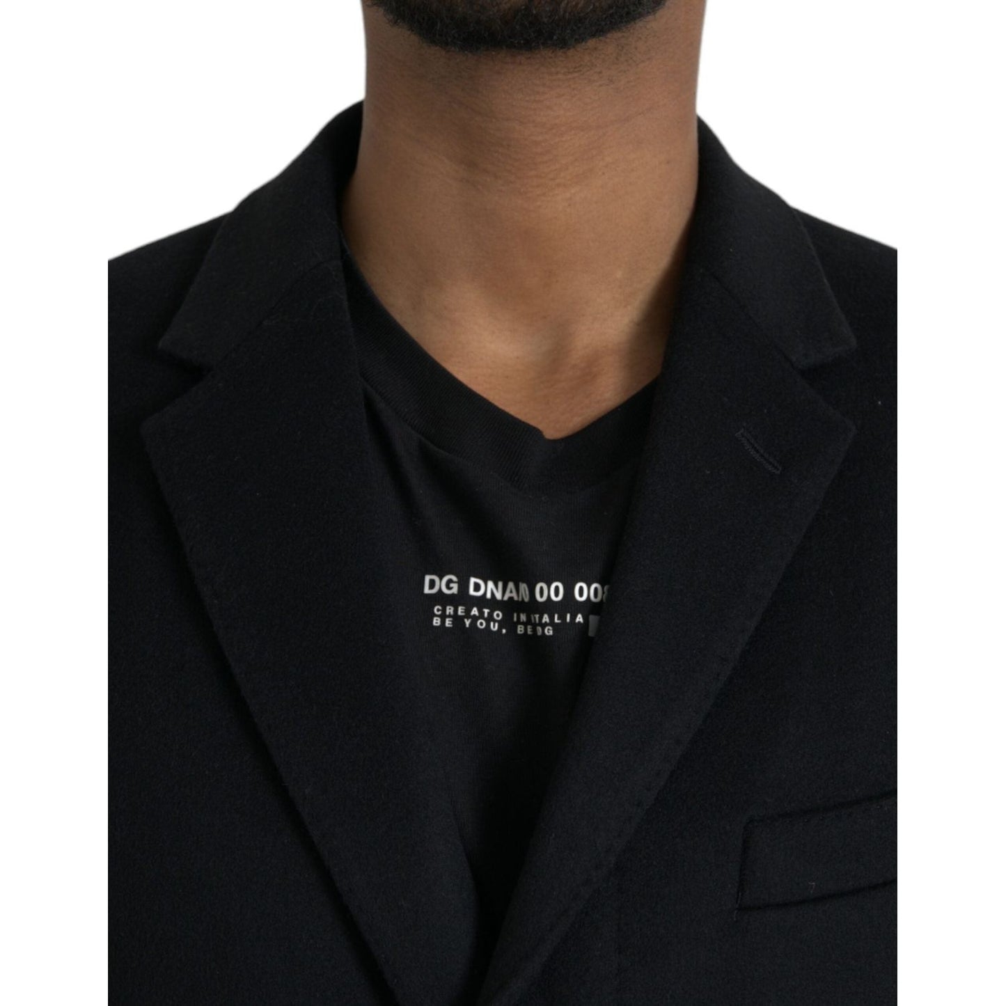 Black Single Breasted Trench Coat Jacket