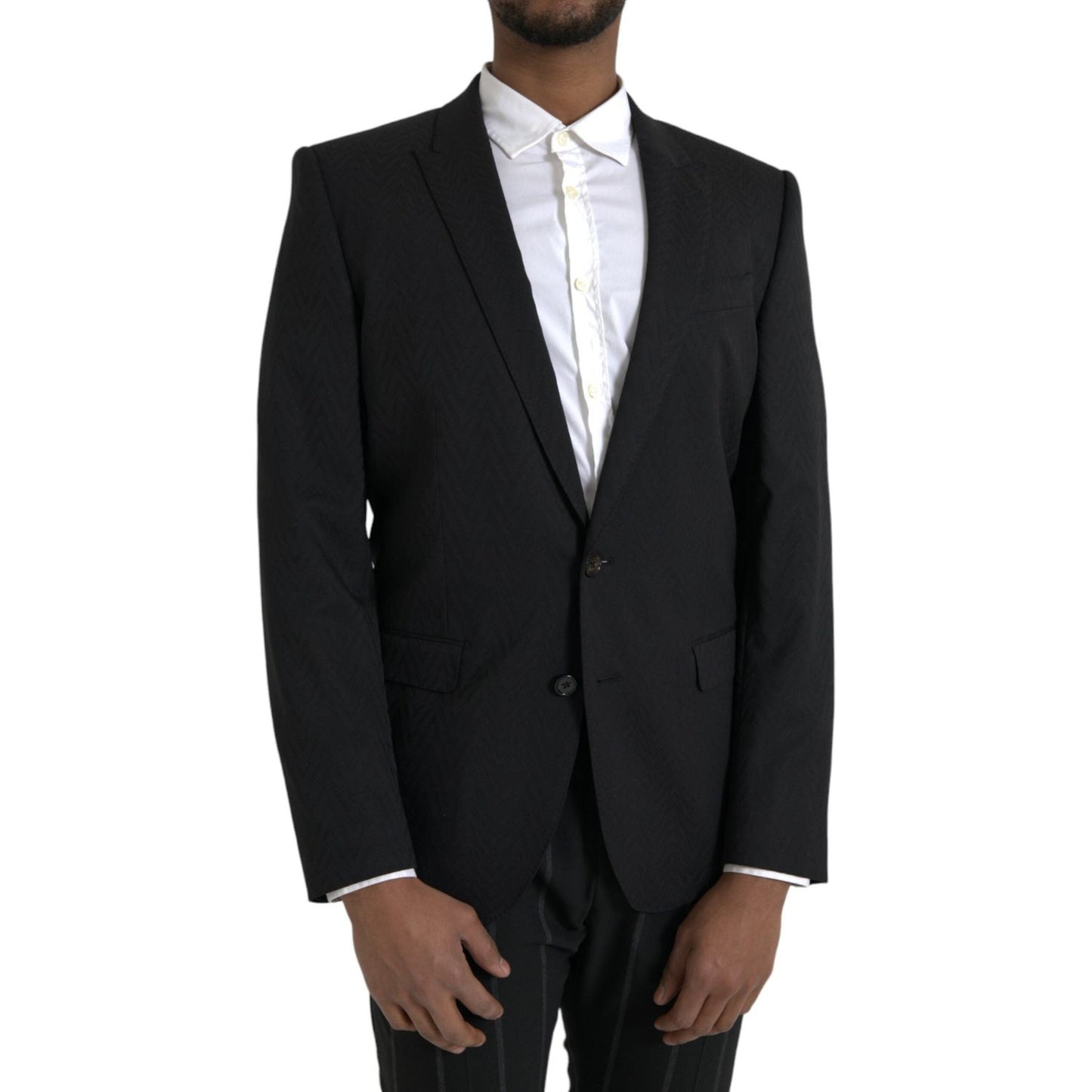 Black MARTINI Slim Fit Jacket Coat Blazer