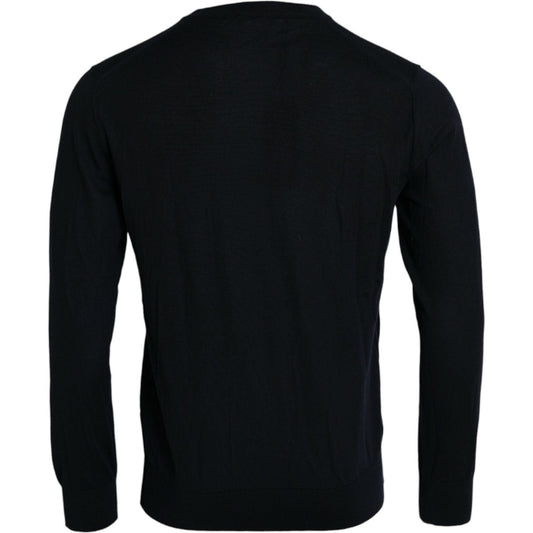 Blue Bee Cashmere Crewneck Pullover Sweater Dolce & Gabbana