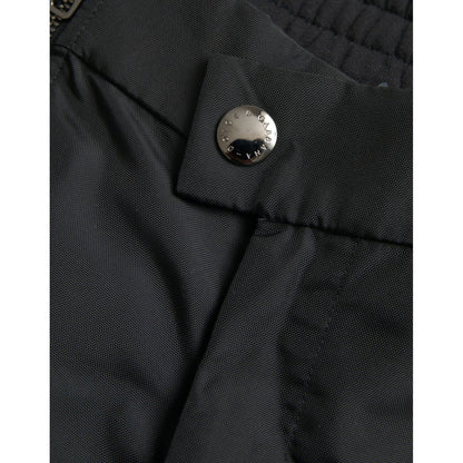 Dolce & Gabbana Black Cotton Blend Skinny Pants