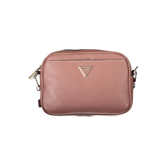 Pink Polyethylene Handbag