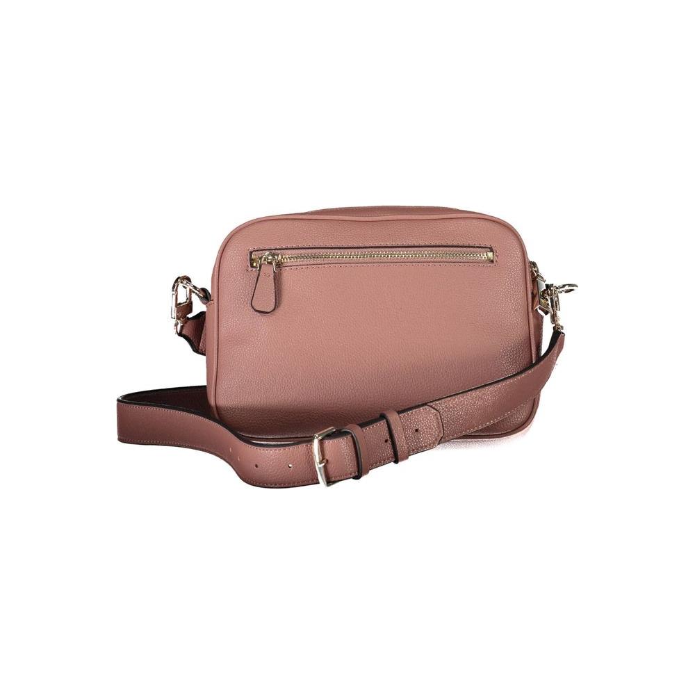 Pink Polyethylene Handbag