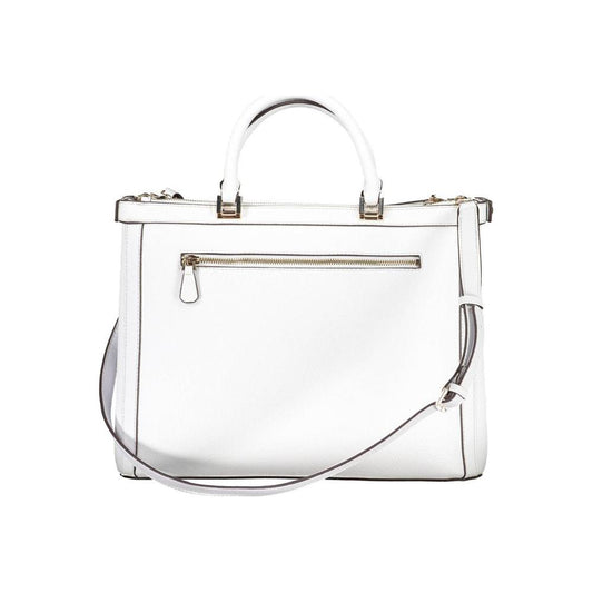 White Polyethylene Handbag