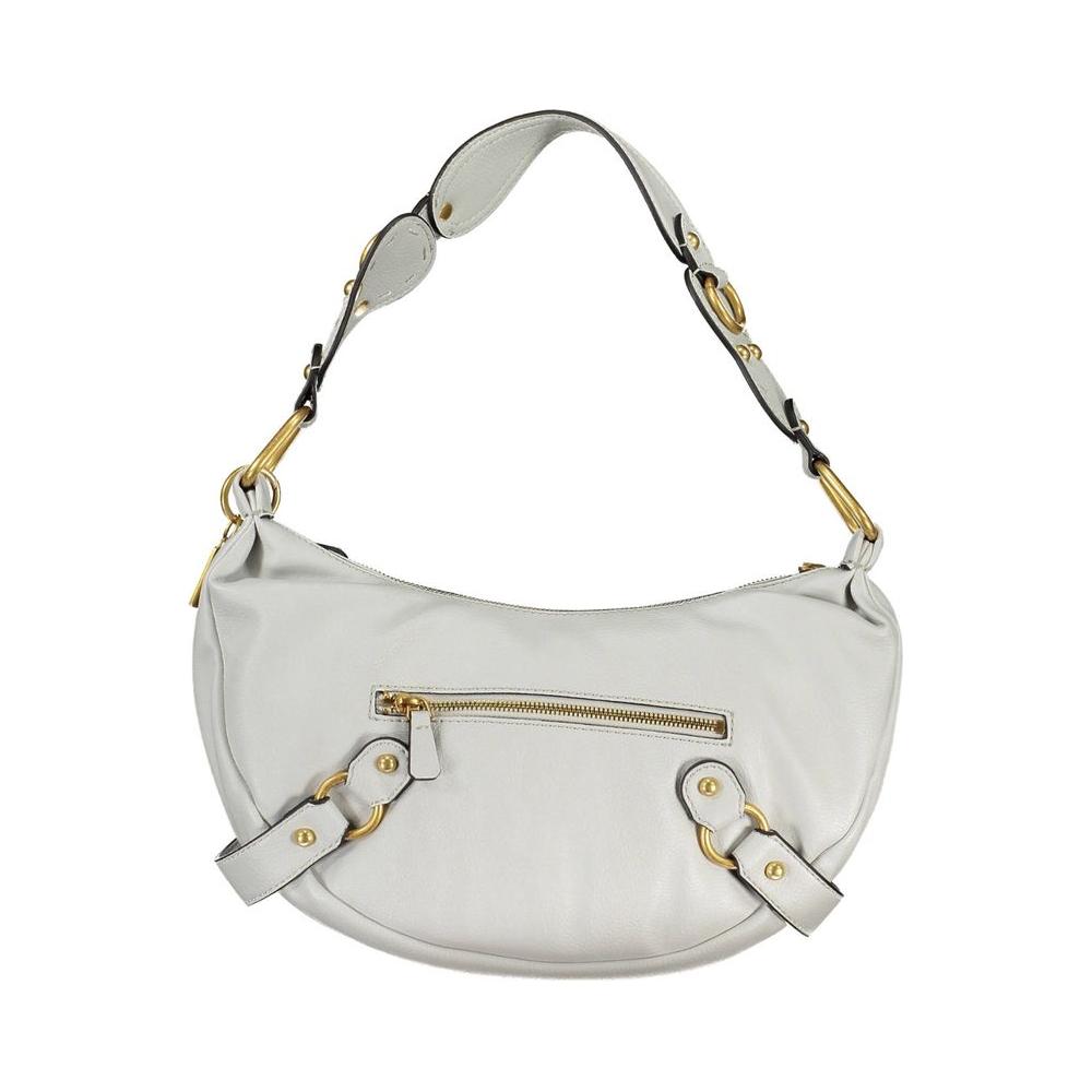 Gray Polyethylene Handbag