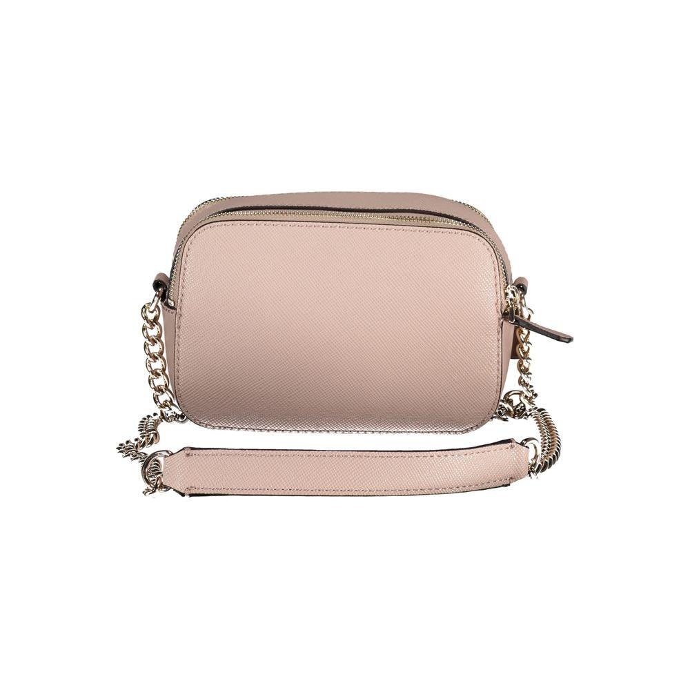 Pink Polyethylene Handbag