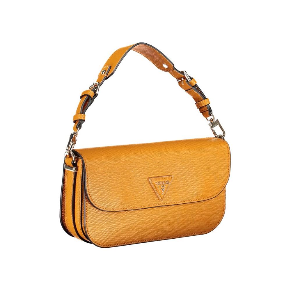 Orange Polyethylene Handbag