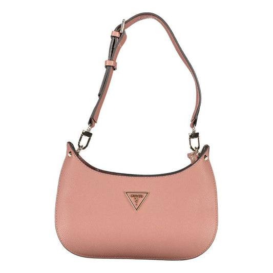 Pink Polyethylene Handbag