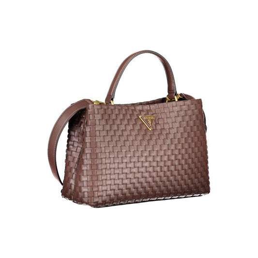 Brown Polyethylene Handbag