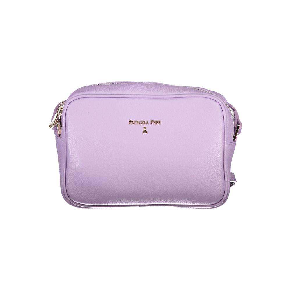 Purple Polyethylene Handbag