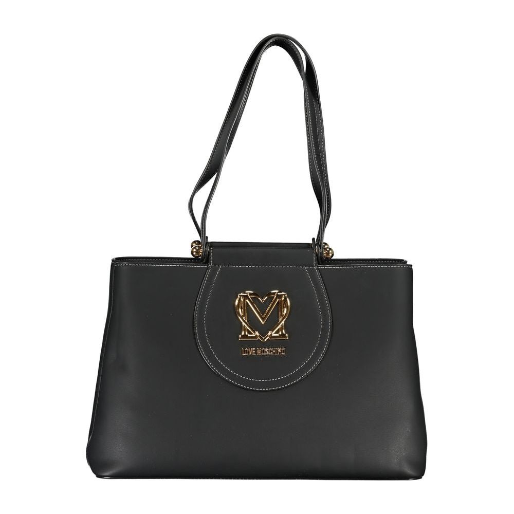 Black Polyethylene Handbag