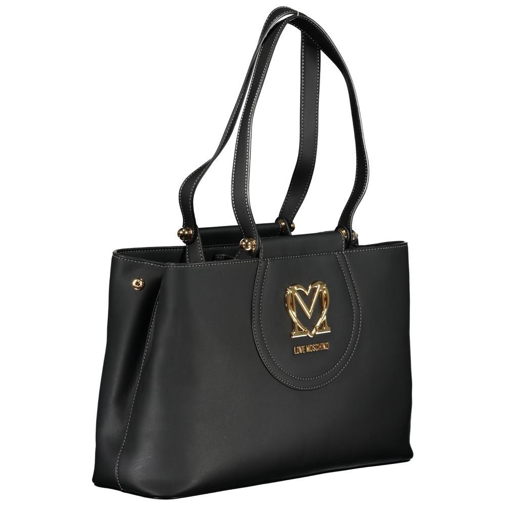 Black Polyethylene Handbag