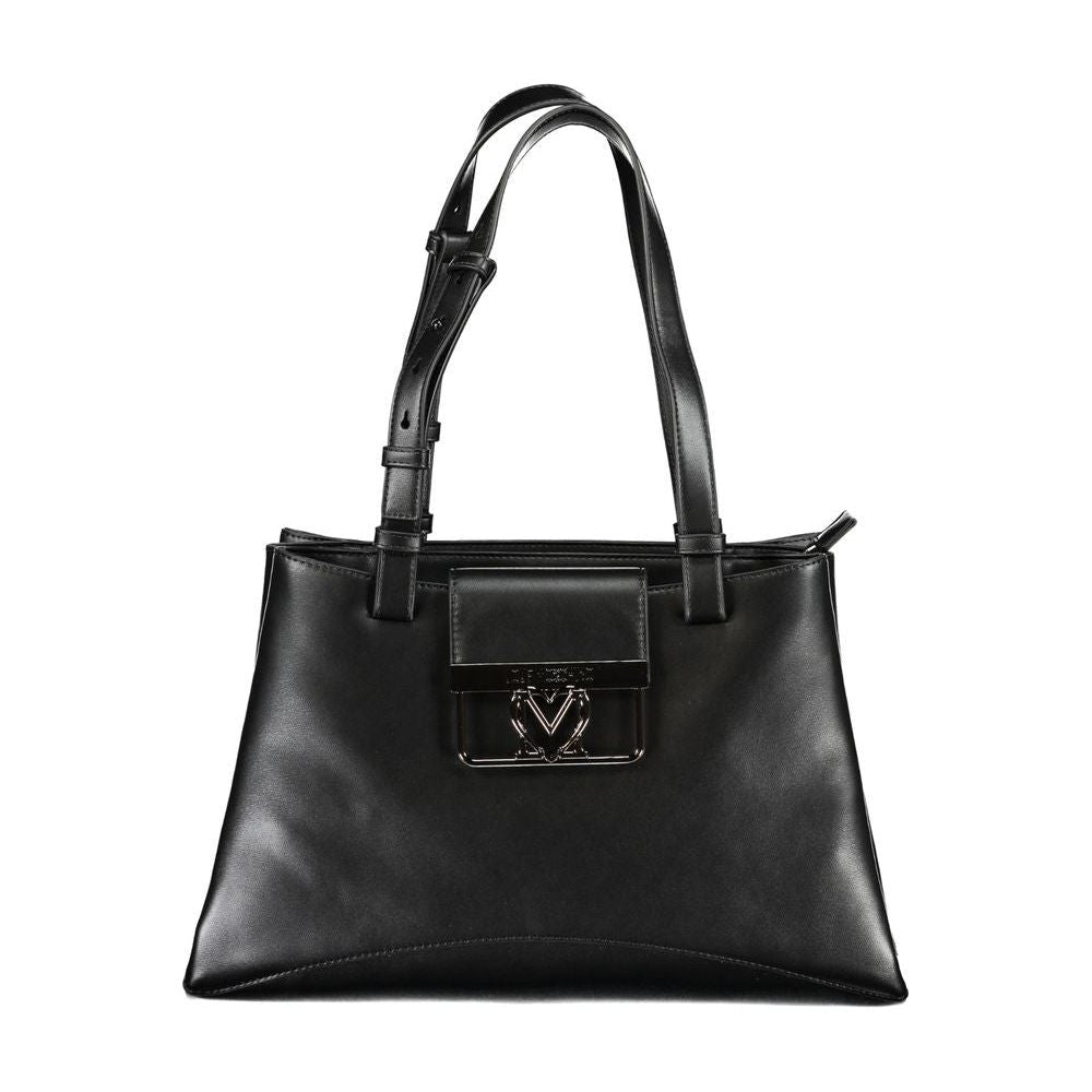 Black Polyethylene Handbag