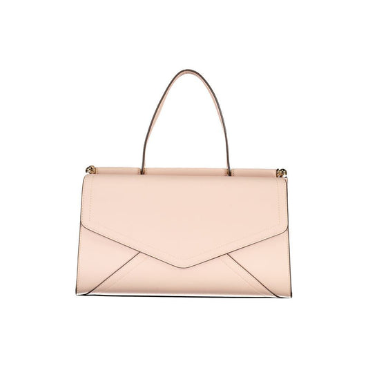 Pink Polyethylene Handbag