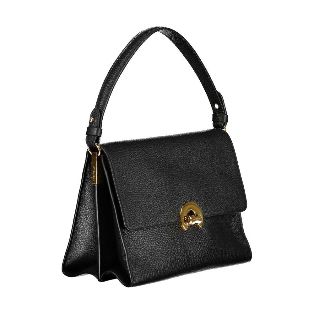 Black Leather Handbag