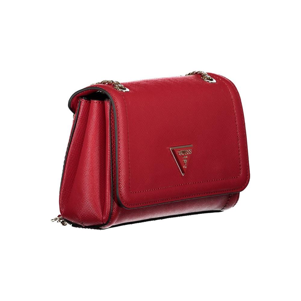 Red Polyethylene Handbag