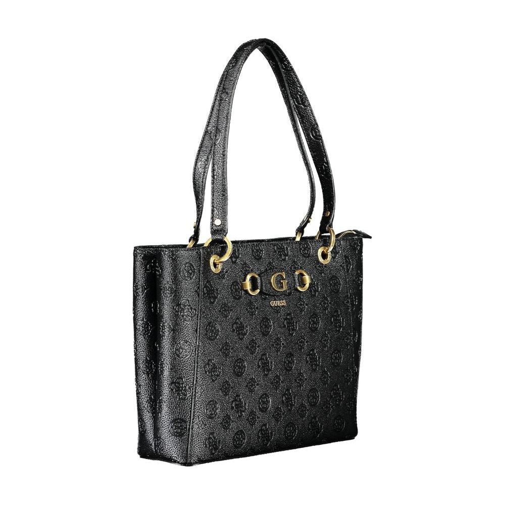 Black Polyethylene Handbag