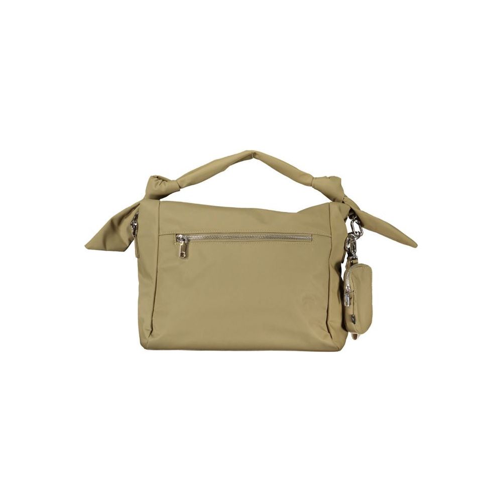 Green Polyester Handbag