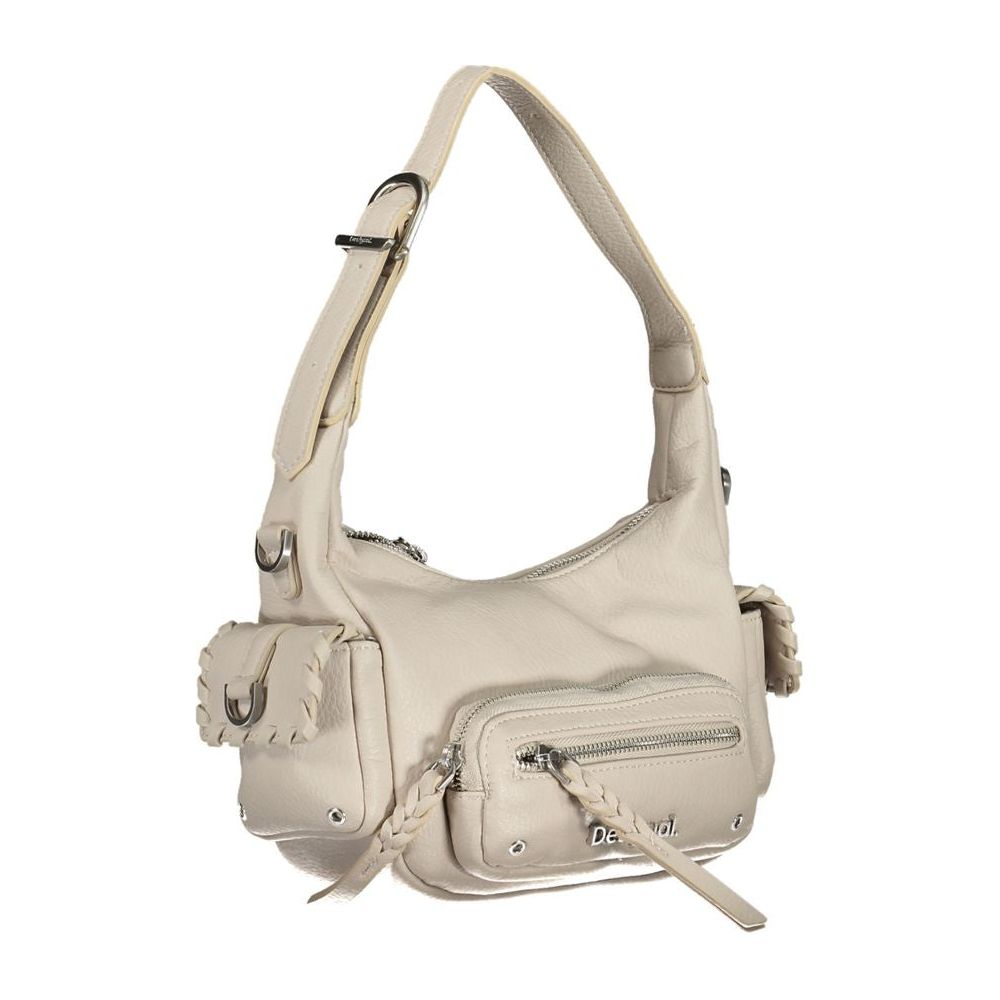 White Polyethylene Handbag