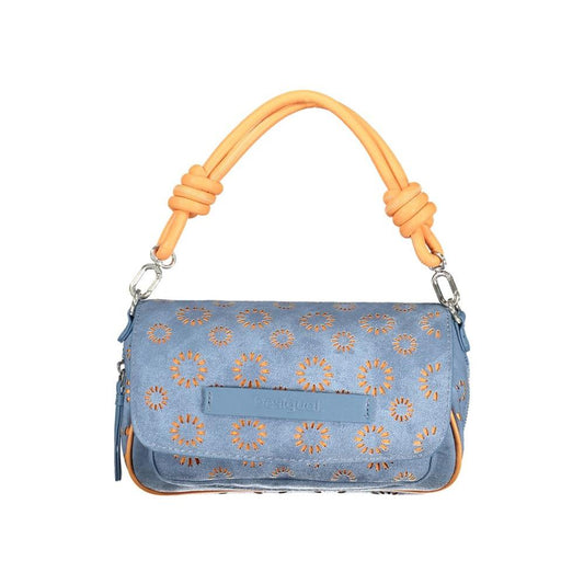 Light Blue Polyethylene Handbag