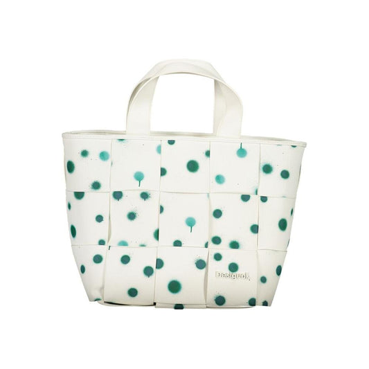 White Polyethylene Handbag