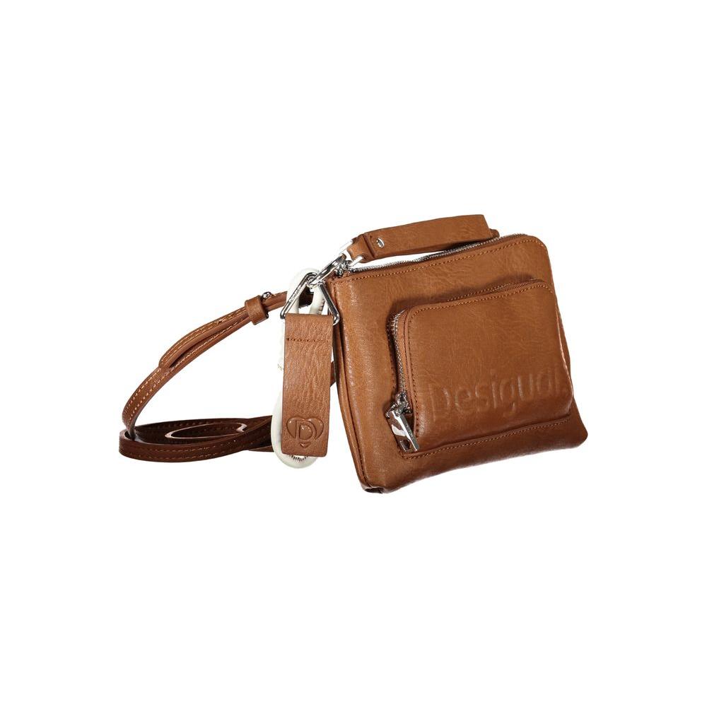 Brown Polyethylene Handbag