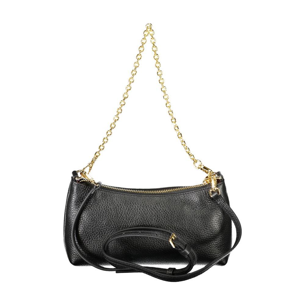 Black Leather Handbag