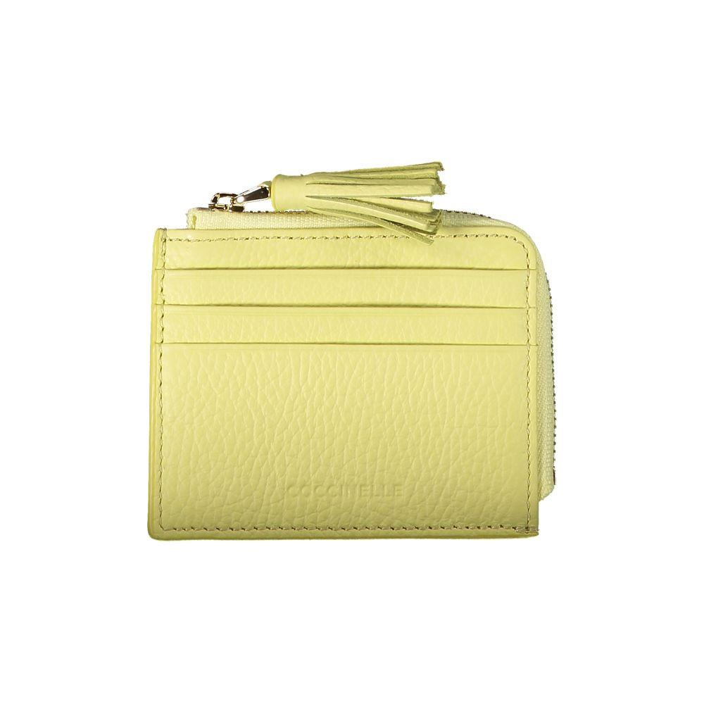 Yellow Leather Wallet