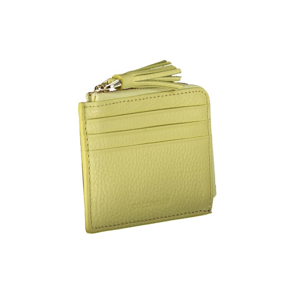 Yellow Leather Wallet