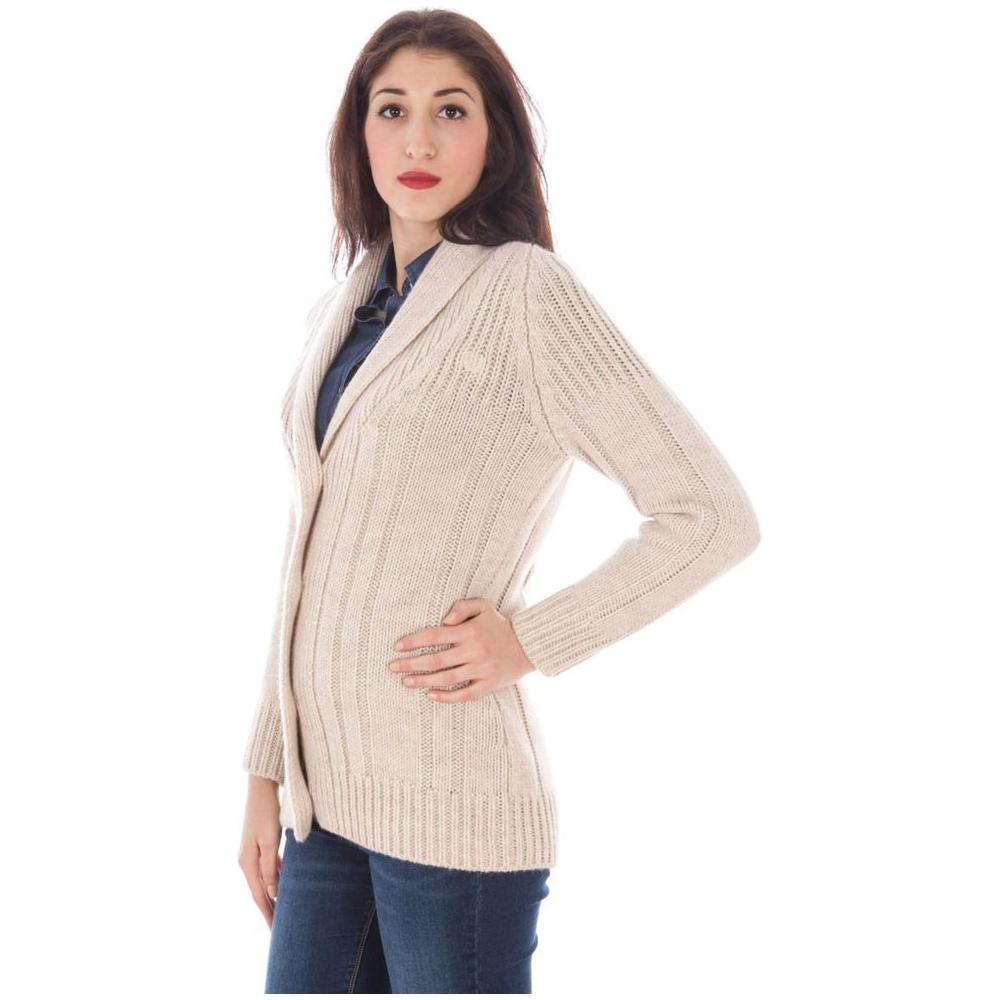 Beige Wool Sweater