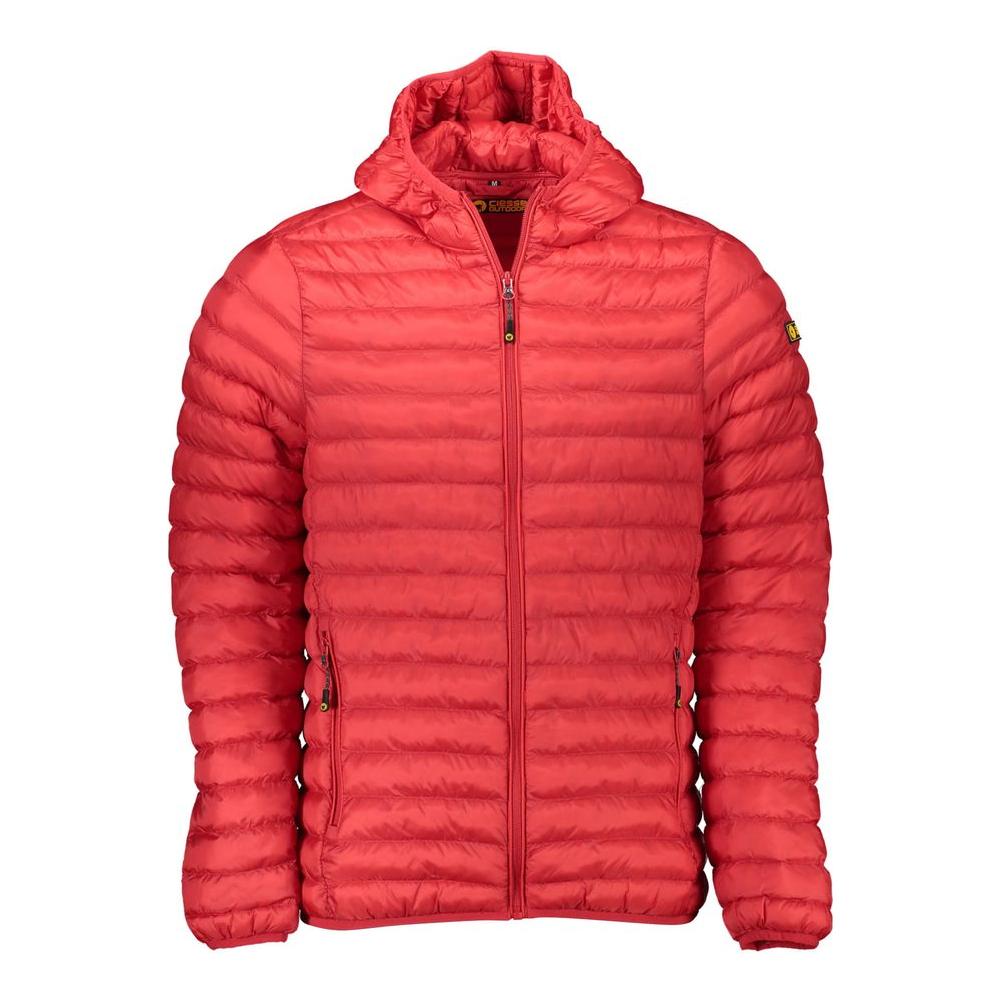 Red Polyester Jacket