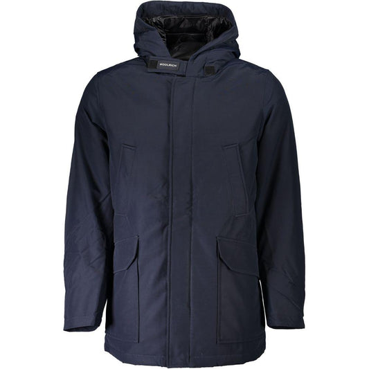 Woolrich Blue Cotton Jacket Woolrich