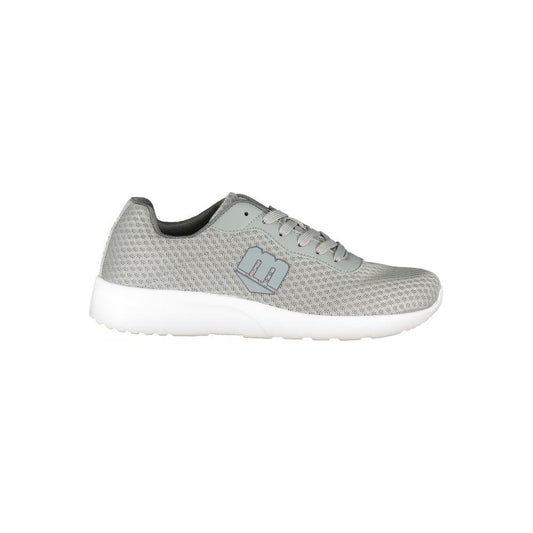 Gray Polyester Sneaker