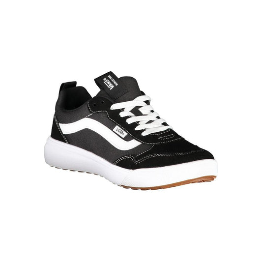 Black Polyester Sneaker