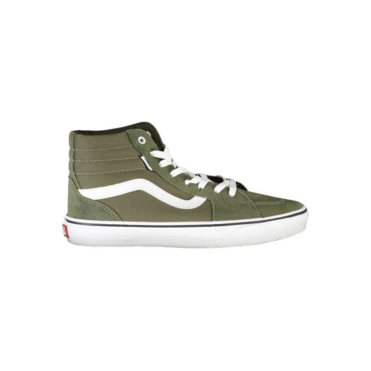 Green Polyester Sneaker