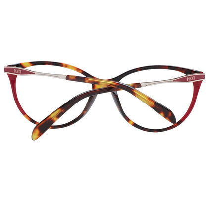 Emilio Pucci Red Plastic Glasses (Frames)