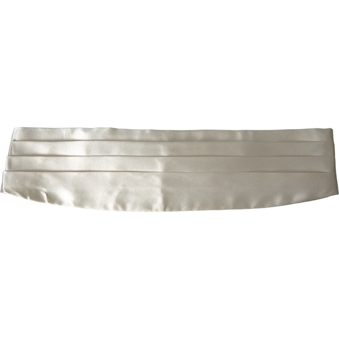 White Men Wide Waist Silk Belt Cummerbund