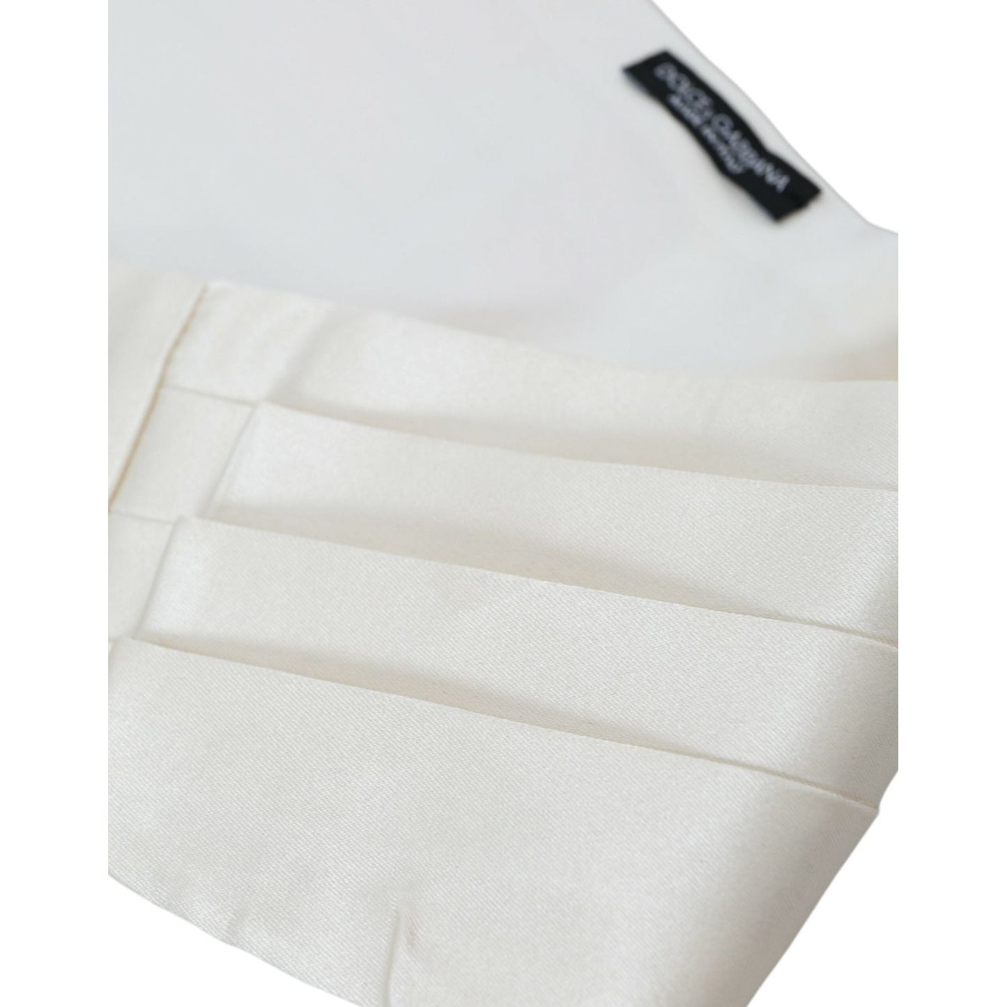 White Men Wide Waist Silk Belt Cummerbund