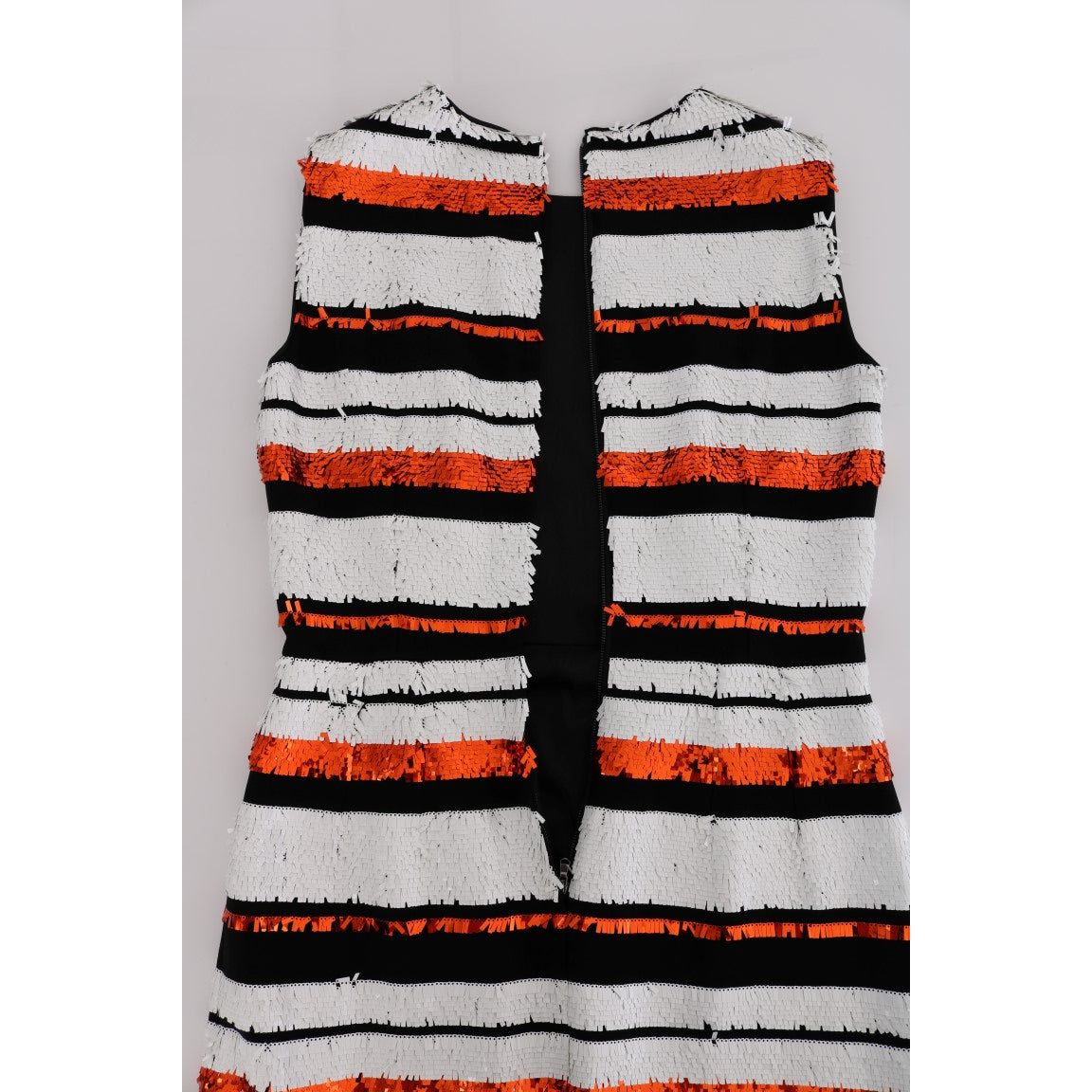 Sleeveless Striped Sheath Dress