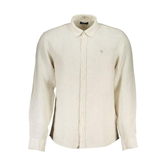 Beige Linen Shirt