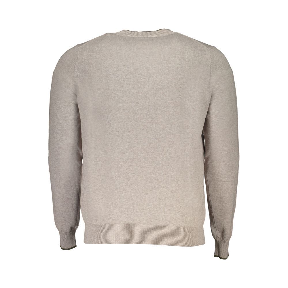 Beige Cotton Sweater