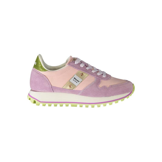 Pink Polyester Sneaker