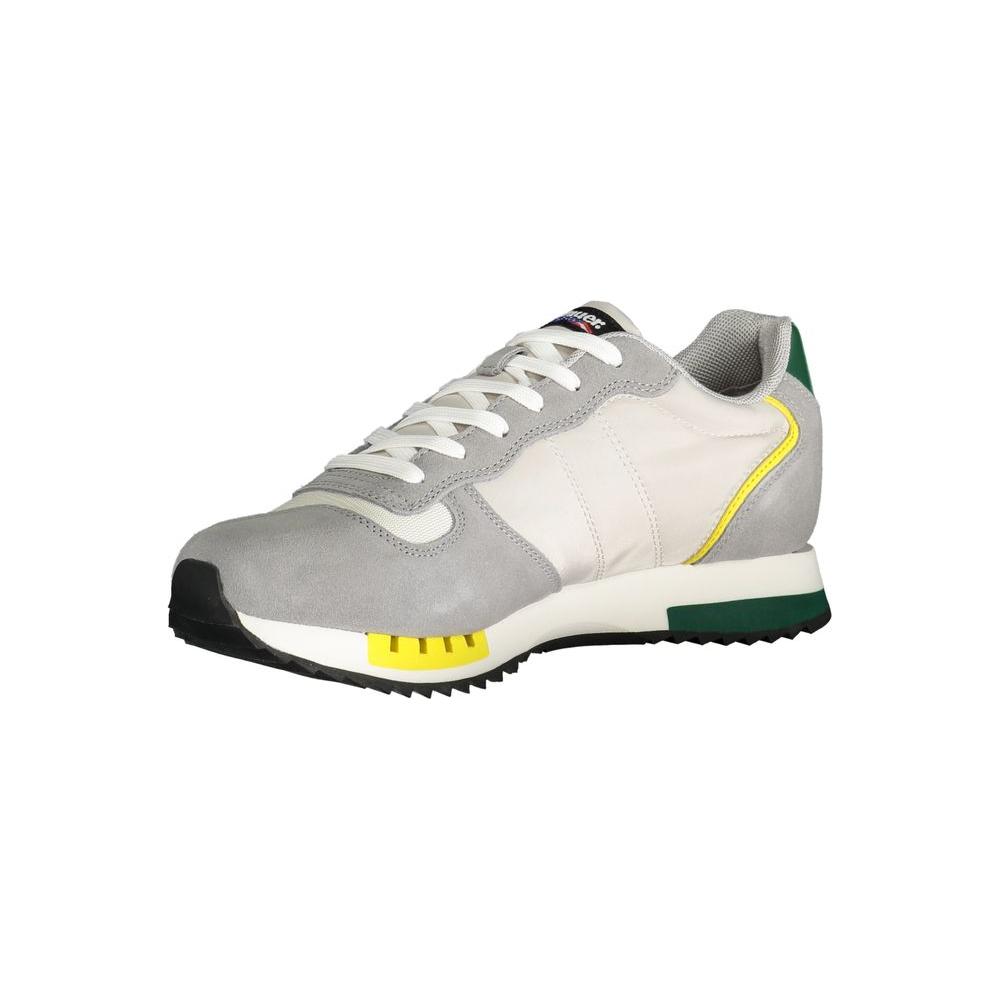 Gray Polyester Sneaker