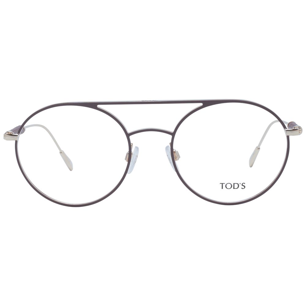 Tod's Brown Metal Glasses (Frames)
