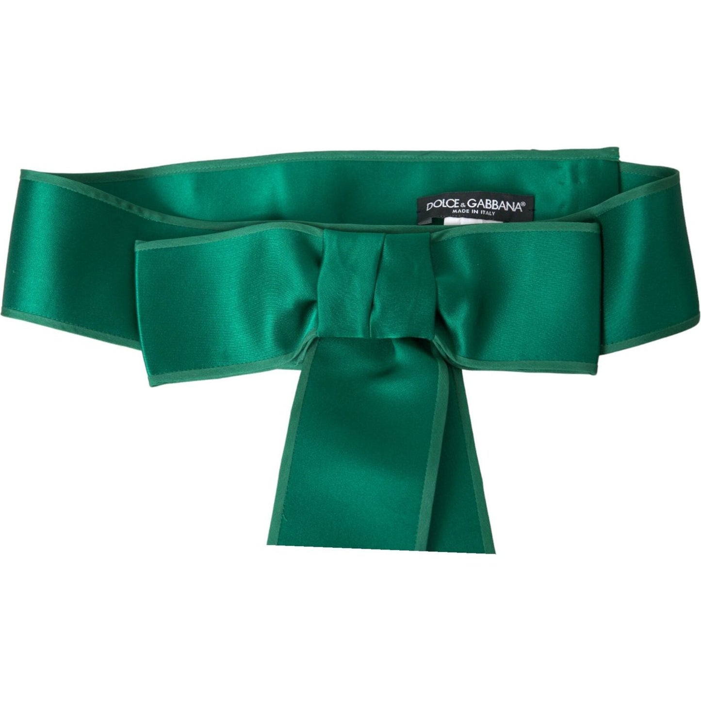 Green Silk Satin Waist Women Belt