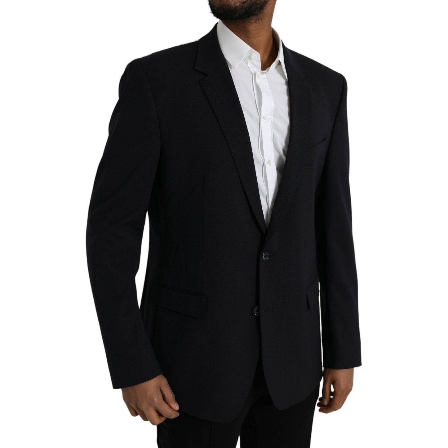 Black MARTINI Single Breasted Coat Blazer